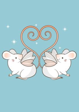 Fairycore Fairy Rat Heart