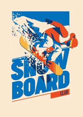 Snowboard poster