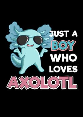 Funny Axolotl Design