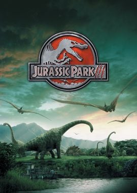 Jurassic Park III Poster 1