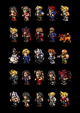 Final Fantasy VII Pixel