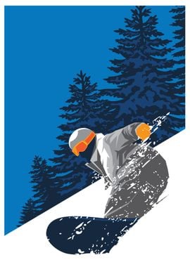 Snowboarding border