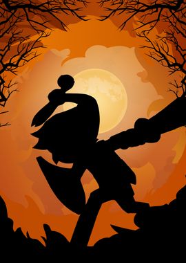 Link Silhouette Halloween 