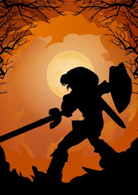 Link Silhouette Halloween 