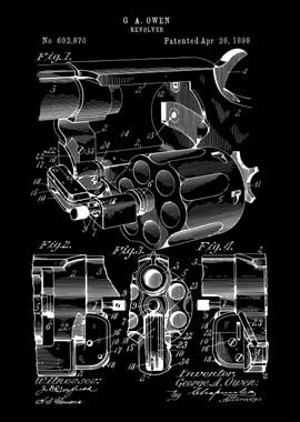 Owen Revolver Patent