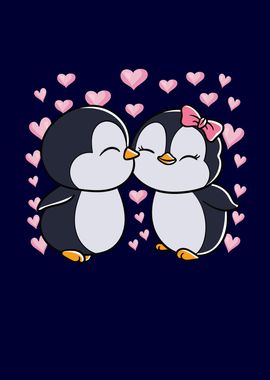 Valentines Day Penguins