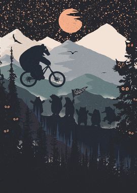 MTB Bear Biker