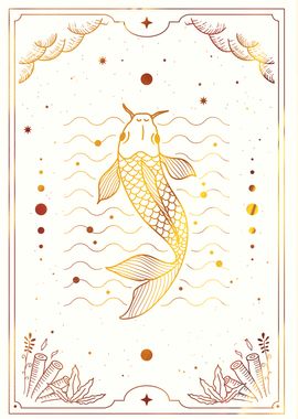 Tarot Fish Koi