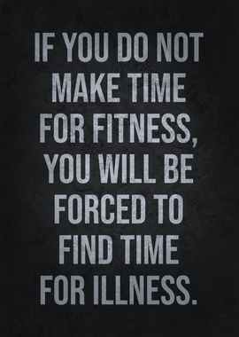 Make Time For Fitness