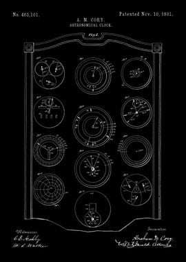 Astronomical Clock Patent