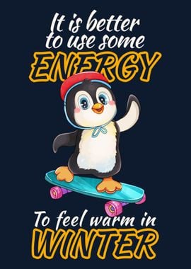 Cute penguin 