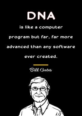 Bill Gates Quotes Poster