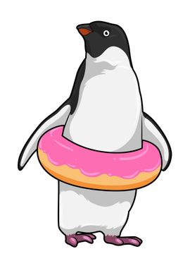 Penguin Donut