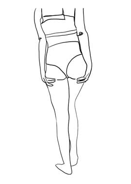 One Line Art Woman