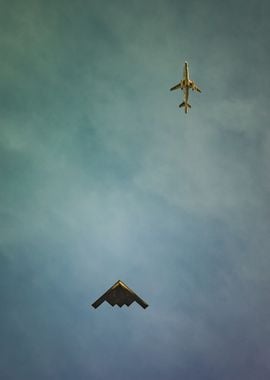 Bomber and Plane