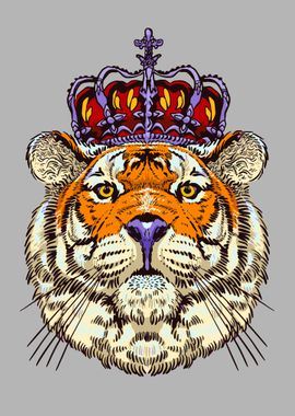 Tiger Animal the King