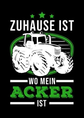 Zuhause ist wo mein Acker