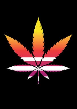 Cannabis Weed Leaf