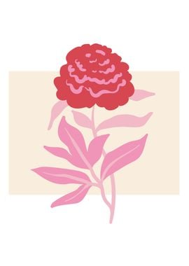 Floral Minimalistic plant