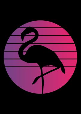 Flamingo Retro Vintage