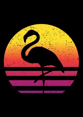 Flamingo Retro Vintage