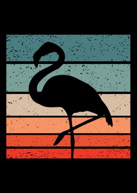 Flamingo Retro Vintage