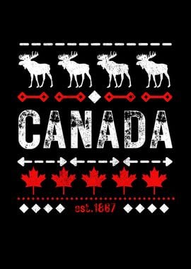 Canada Canadian Pattern