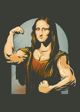 Strong mona lisa parody