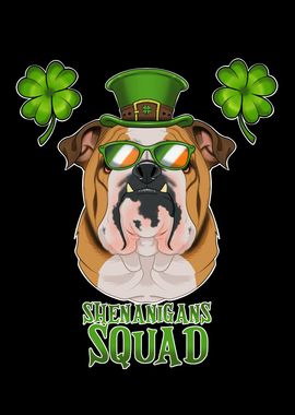 English Bulldog St Paddys