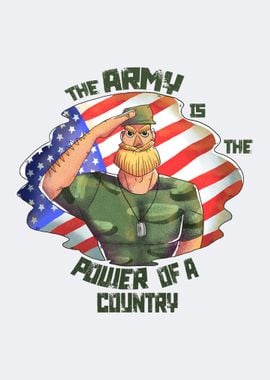 The army is the power