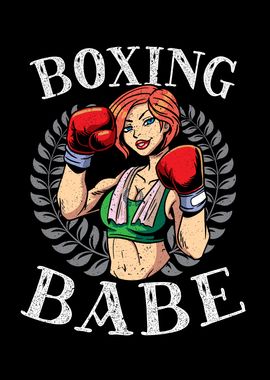 Boxing Babe Female Boxer