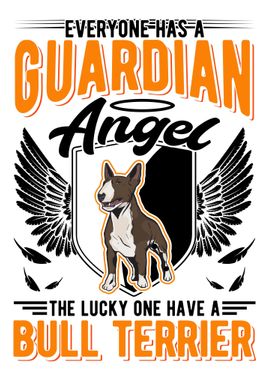 Bull Terrier Guardian Ange