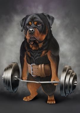 Rottweiler Lift Shrug Bar