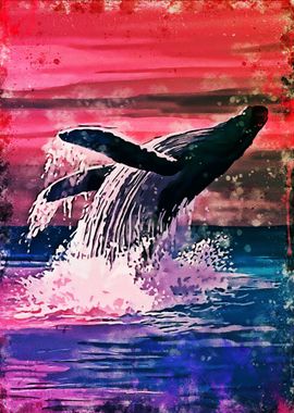 whale painting