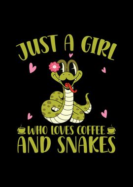 Snakes Coffee Girl Gifts