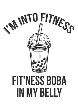 Fitness Boba In My Belly