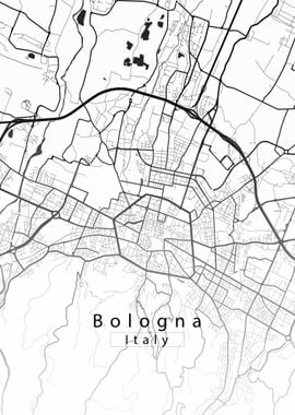 Bologna City Map