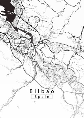 Bilbao City Map