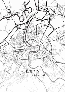 Bern City Map