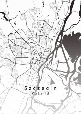 Szczecin City Map