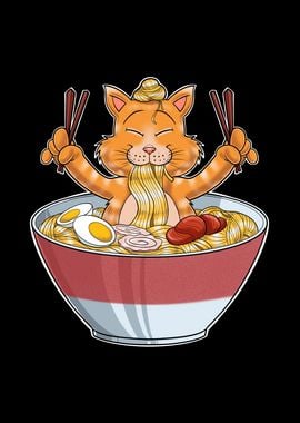 Kawaii Kitten Cat Ramen