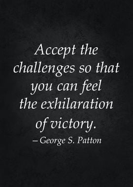 Accept The Challenges