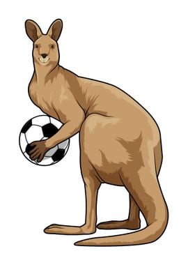 Kangaroo Soccer Sports