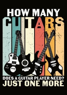 How many guitars