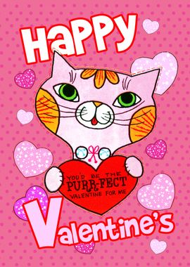 Valentine's cat