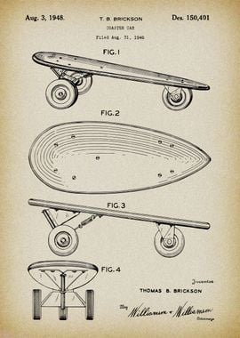 Skateboard Patent