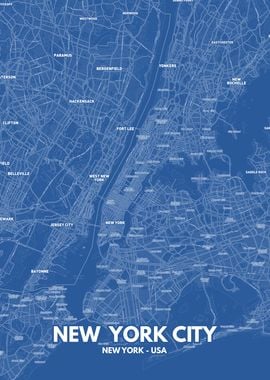 New York city map