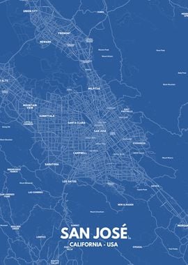 San Jose city map