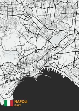 Napoli maps art