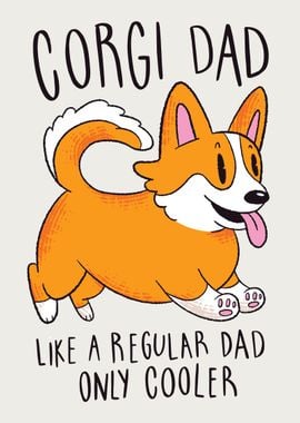 Corgi dad